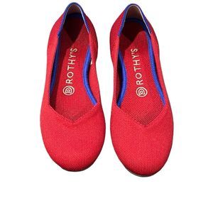 Rothy’s Red Flats